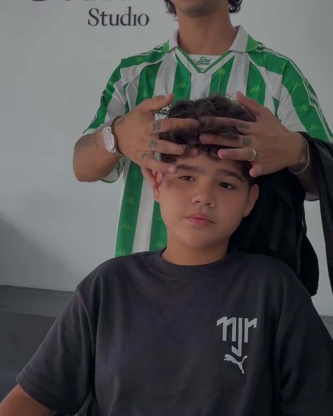 Corte na tesoura