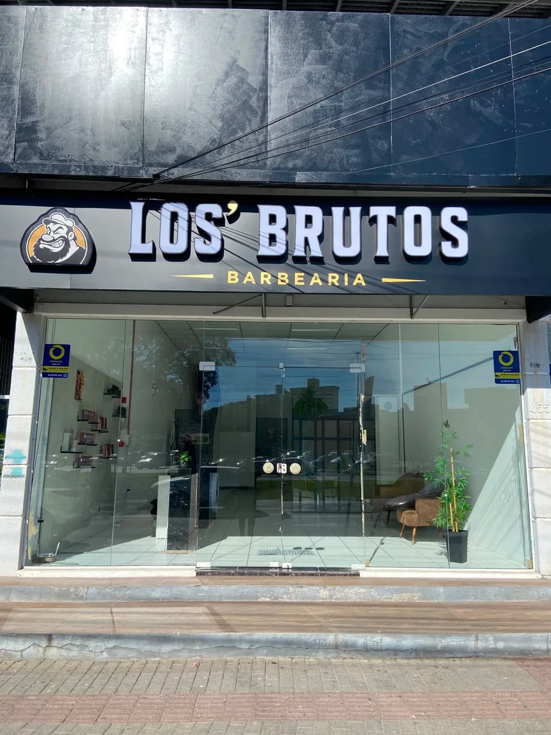 A fachada no Garcia